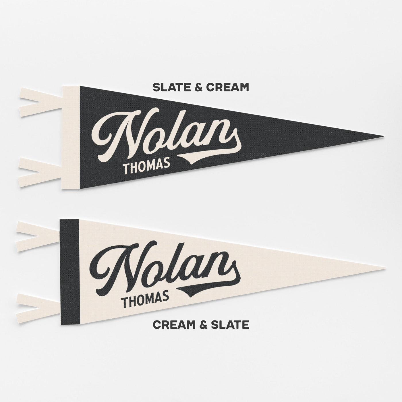 Custom Classic Name Felt Pennant