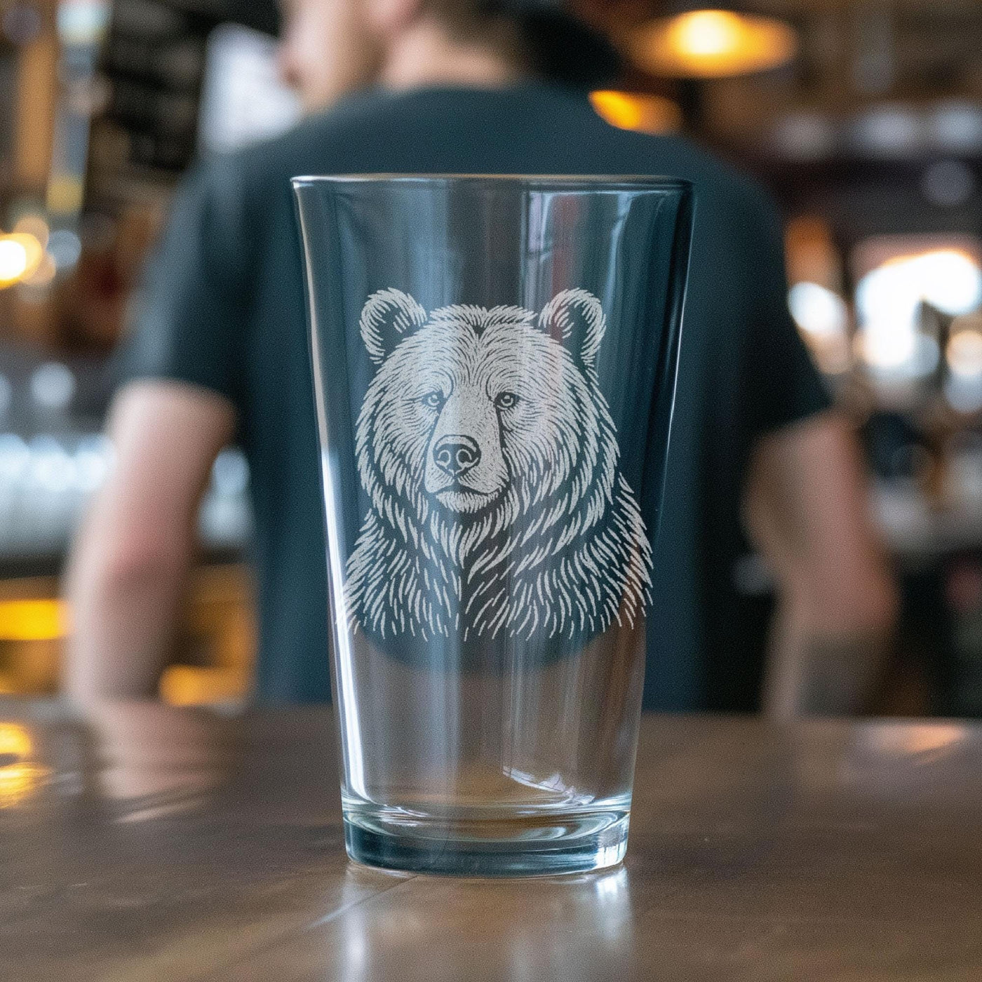 Bear Head Glasses