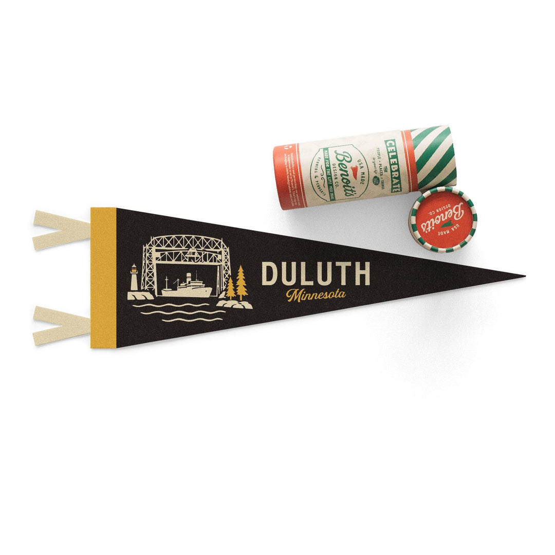 Duluth Minnesota Felt Pennant