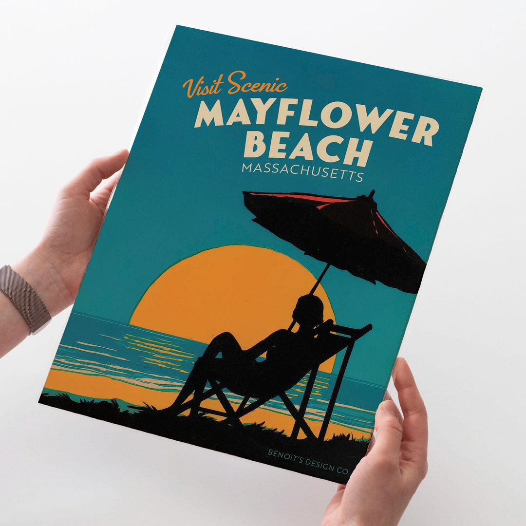 Custom Beach Travel Poster