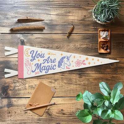 You are Magic Felt Pennant
