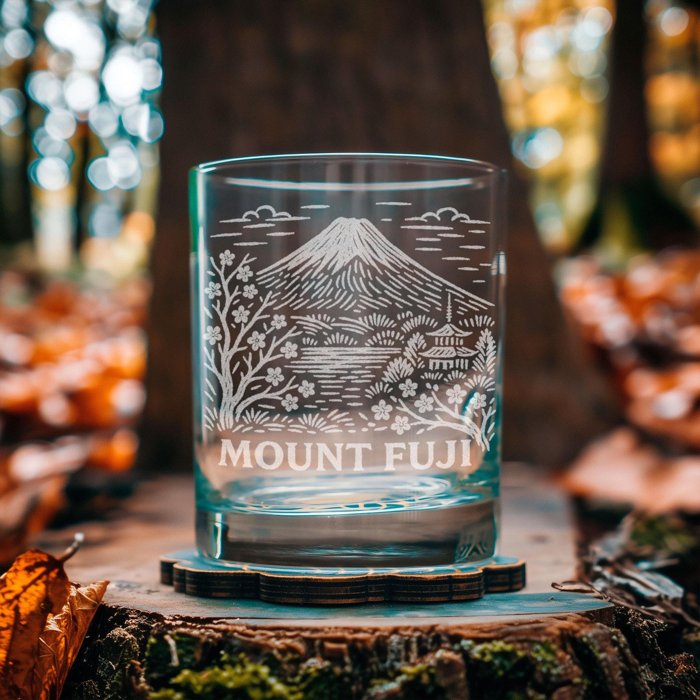 Mount Fuji Japan Glass