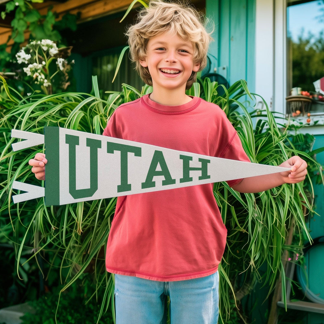 Utah Varsity Felt Pennant
