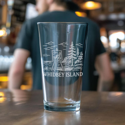 Whidbey Island Washington Glass