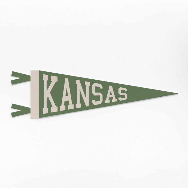 Kansas Varsity Felt Pennant