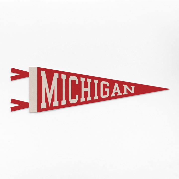 Michigan Varsity Felt Pennant