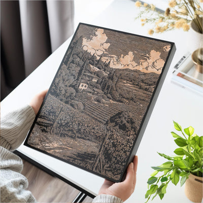 Napa Valley Vineyard Scene Wall Art