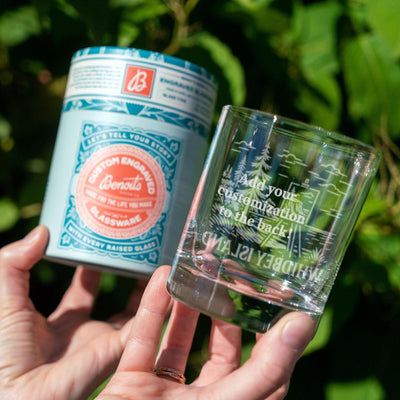 Whidbey Island Washington Glass