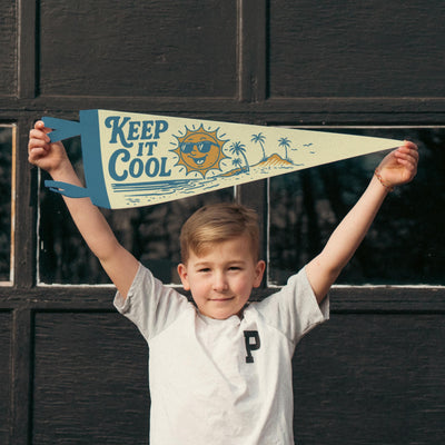 Keep It Cool Felt Pennant