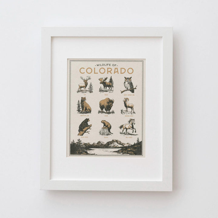 Colorado Wildlife Print