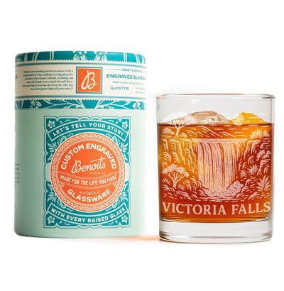 Victoria Falls, Zambia & Zimbabwe Glass