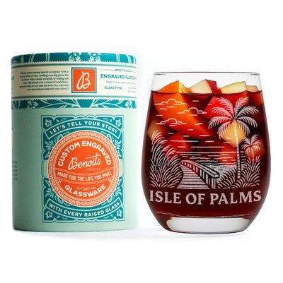 Isle of Palms South Carolina Glass