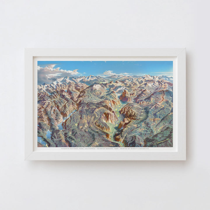 Yosemite National Park Historic Art Print