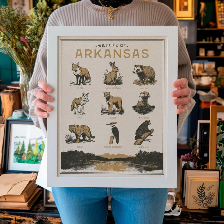 Arkansas Wildlife Print