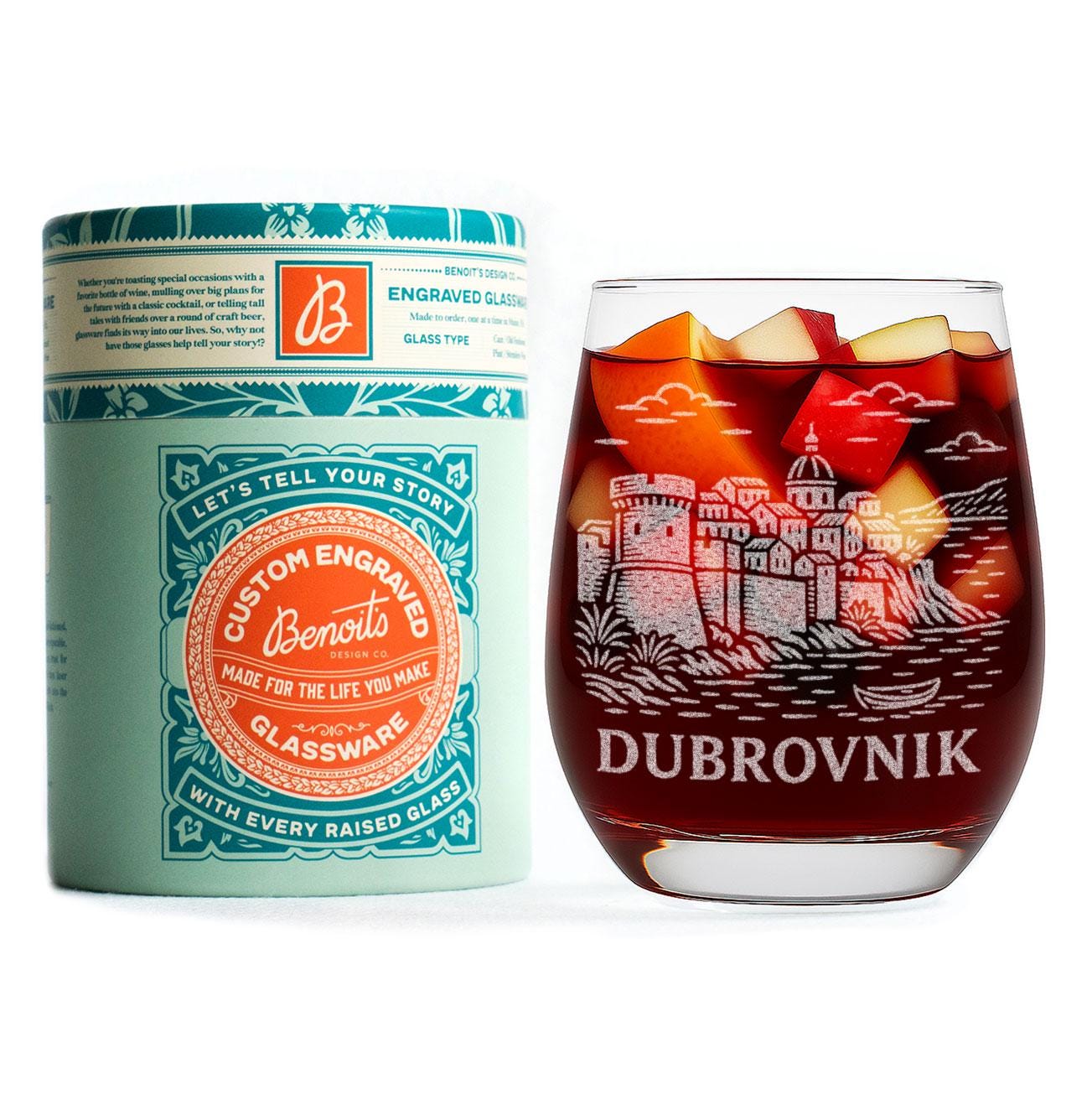 Dubrovnik Croatia Glass