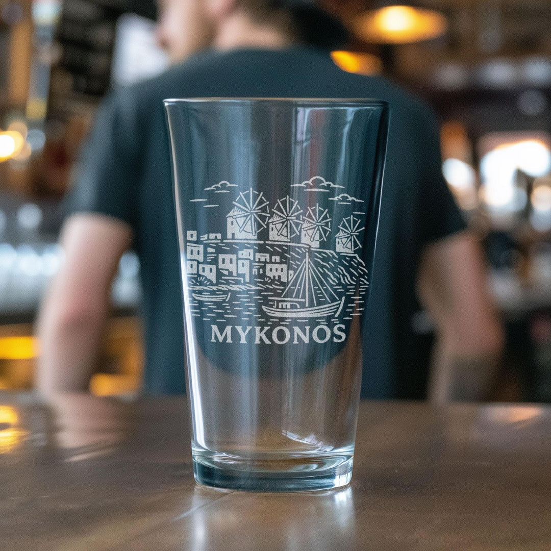 Mykonos Greece Glasses