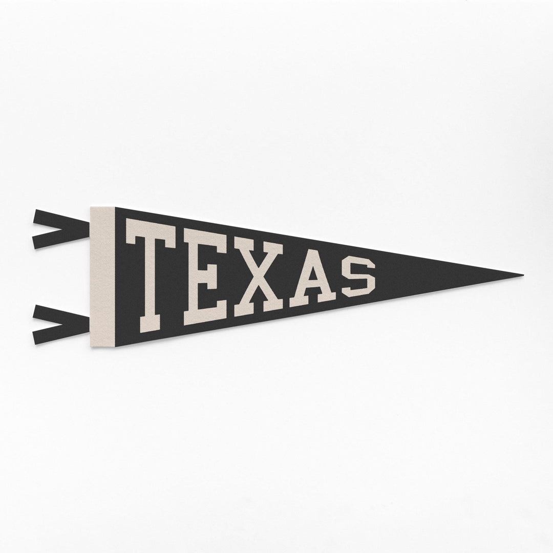 Texas Varsity Felt Pennant