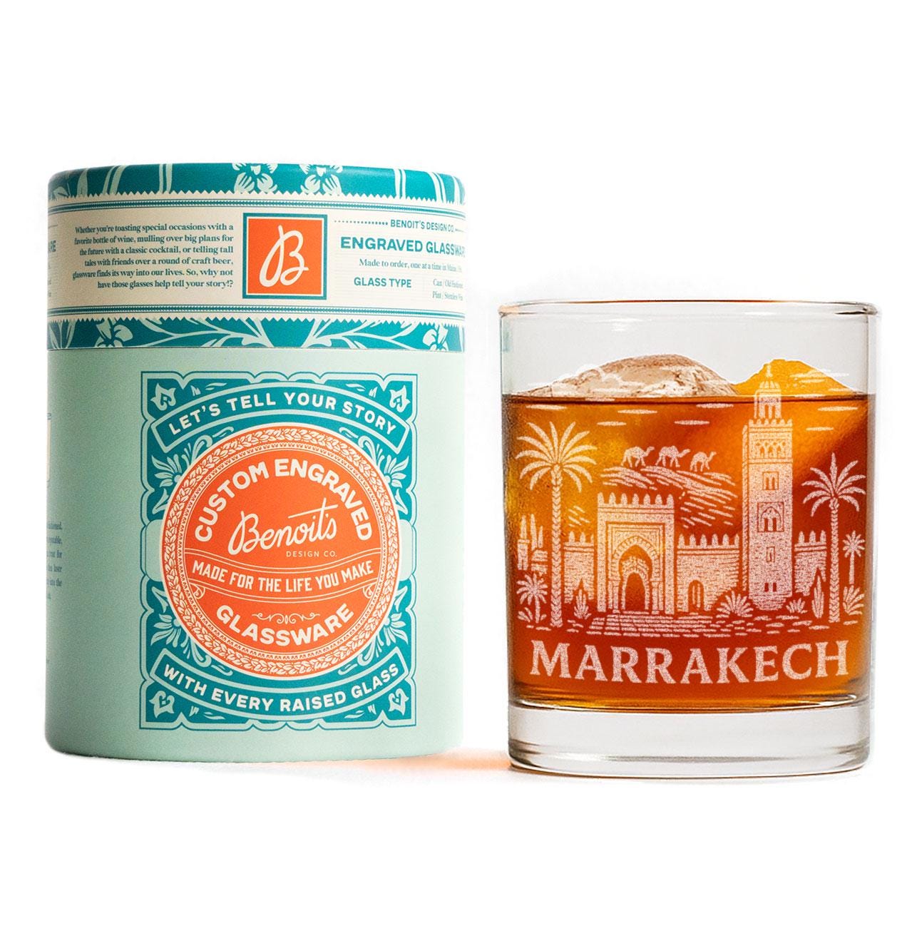 Marrakech Morocco Glass