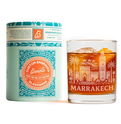 Marrakech Morocco Glass