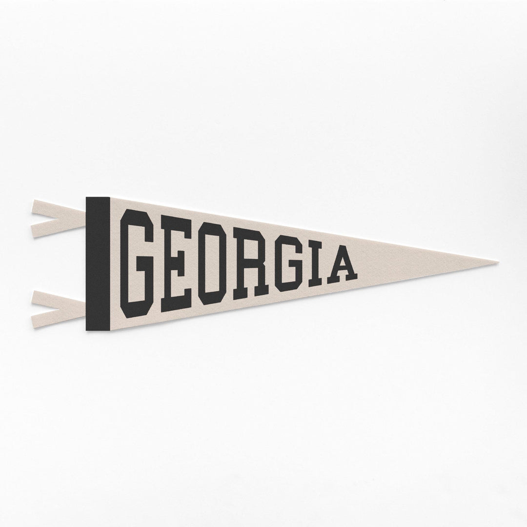 Georgia Varsity Felt Pennant