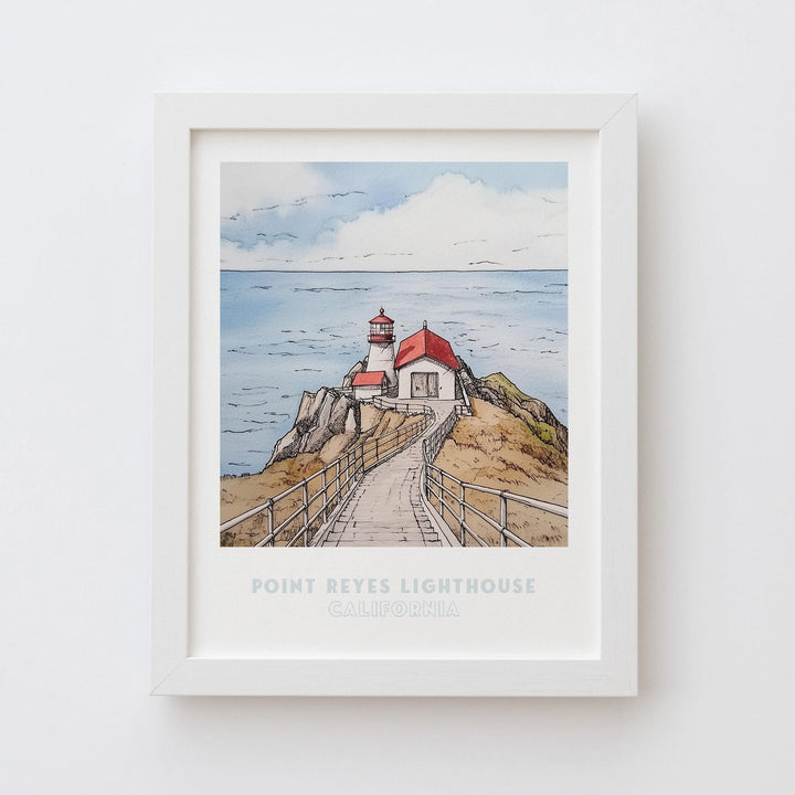Point Reyes Lighthouse, California Print