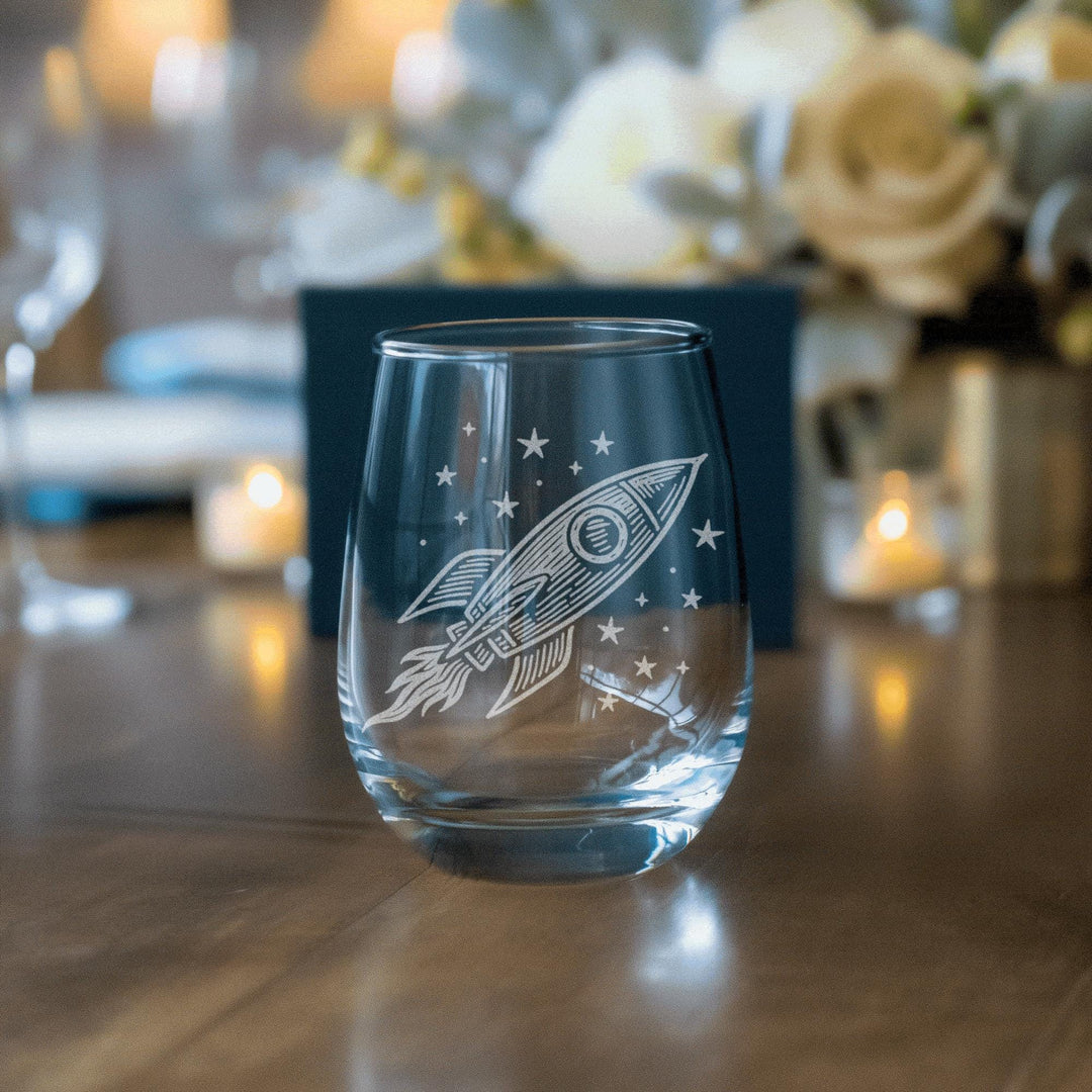 Rocket Ship Glasses