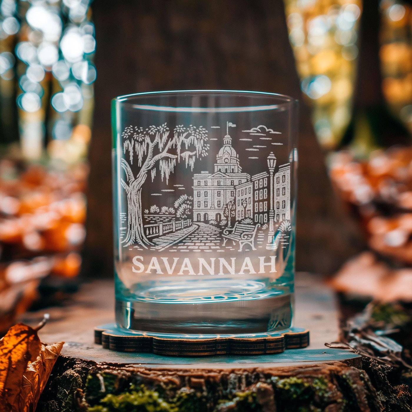 Savannah Georgia Glass