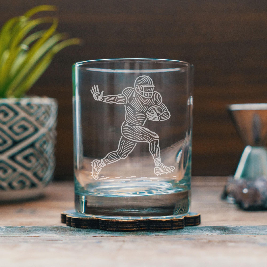 Running Back Football Glasses