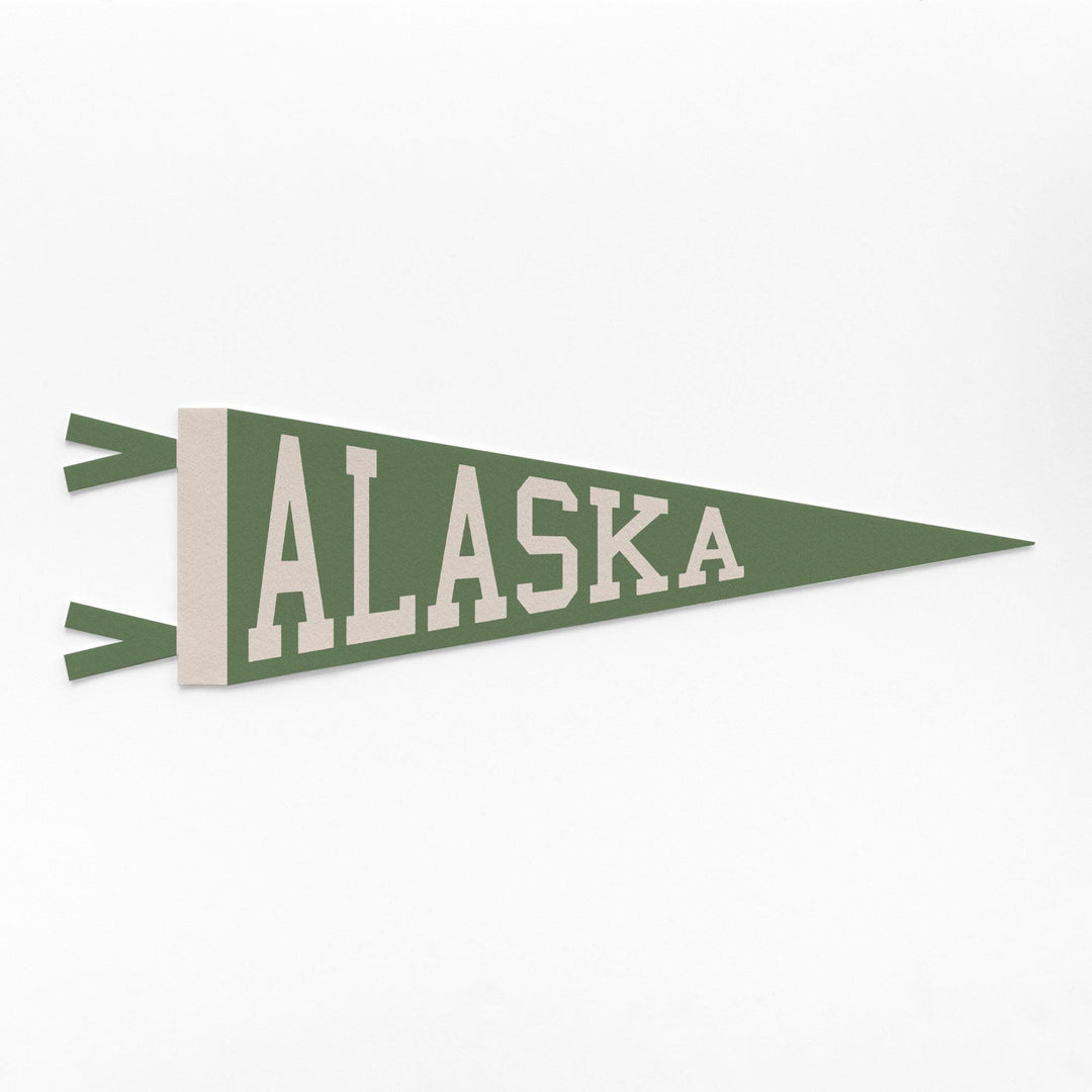 Alaska Varsity Felt Pennant