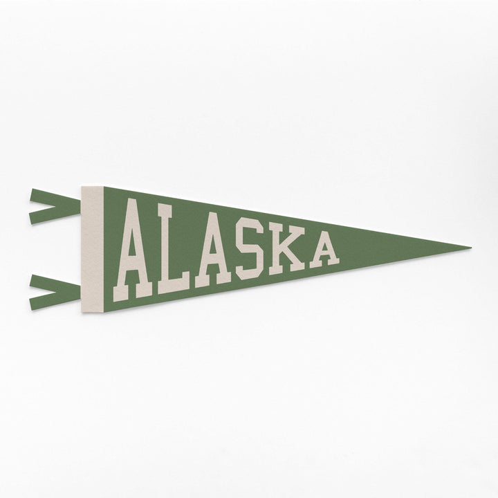 Alaska Varsity Felt Pennant