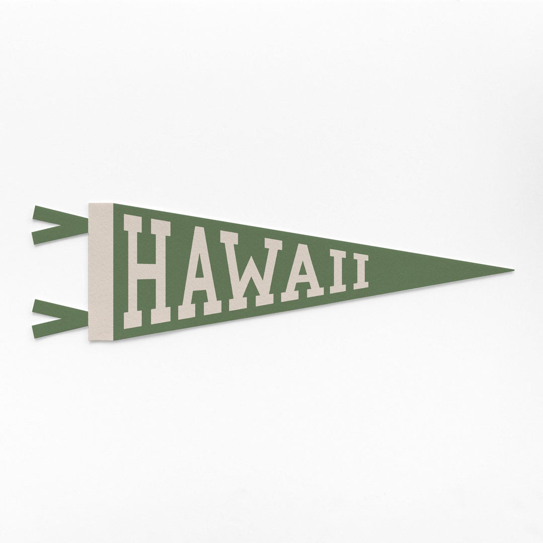 Hawaii Varsity Felt Pennant