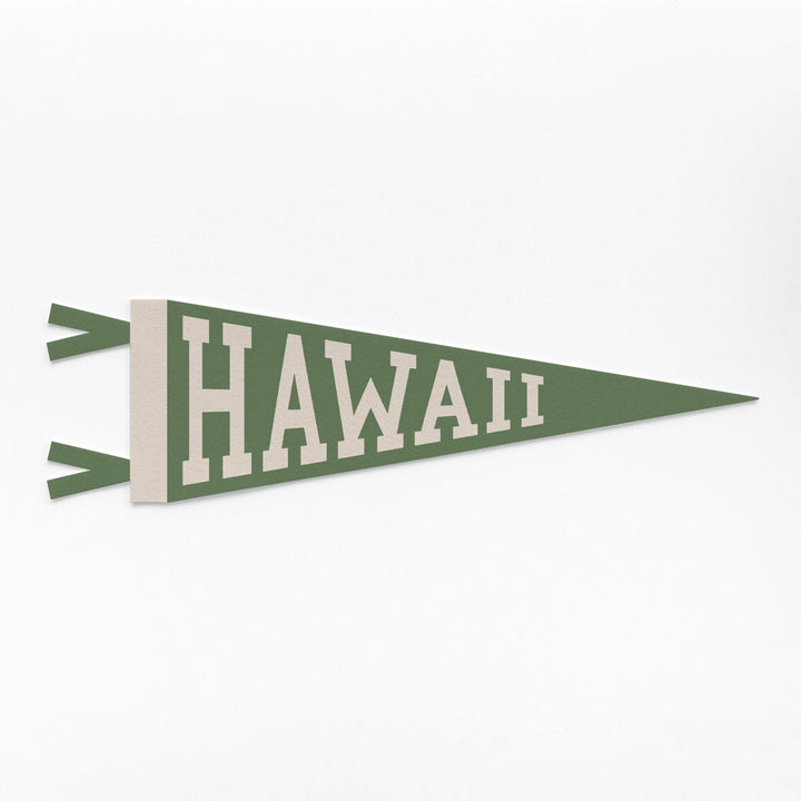 Hawaii Varsity Felt Pennant