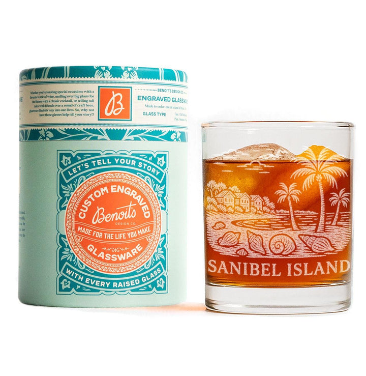 Sanibel Island Florida Glasses