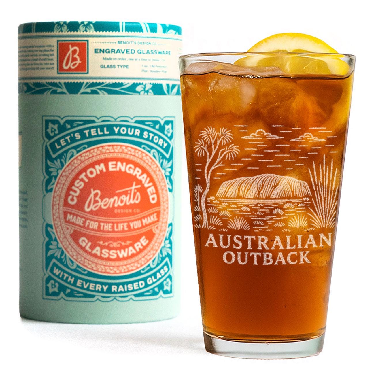 Australian Outback Glass