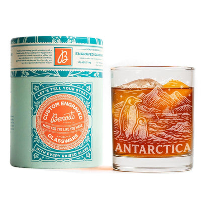 Antarctica Etched Glass