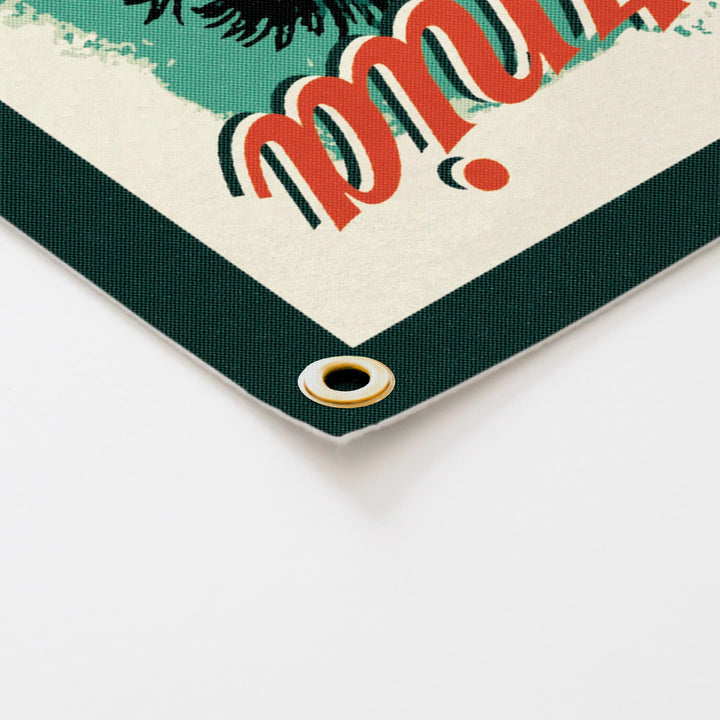 California Felt Camp Flag