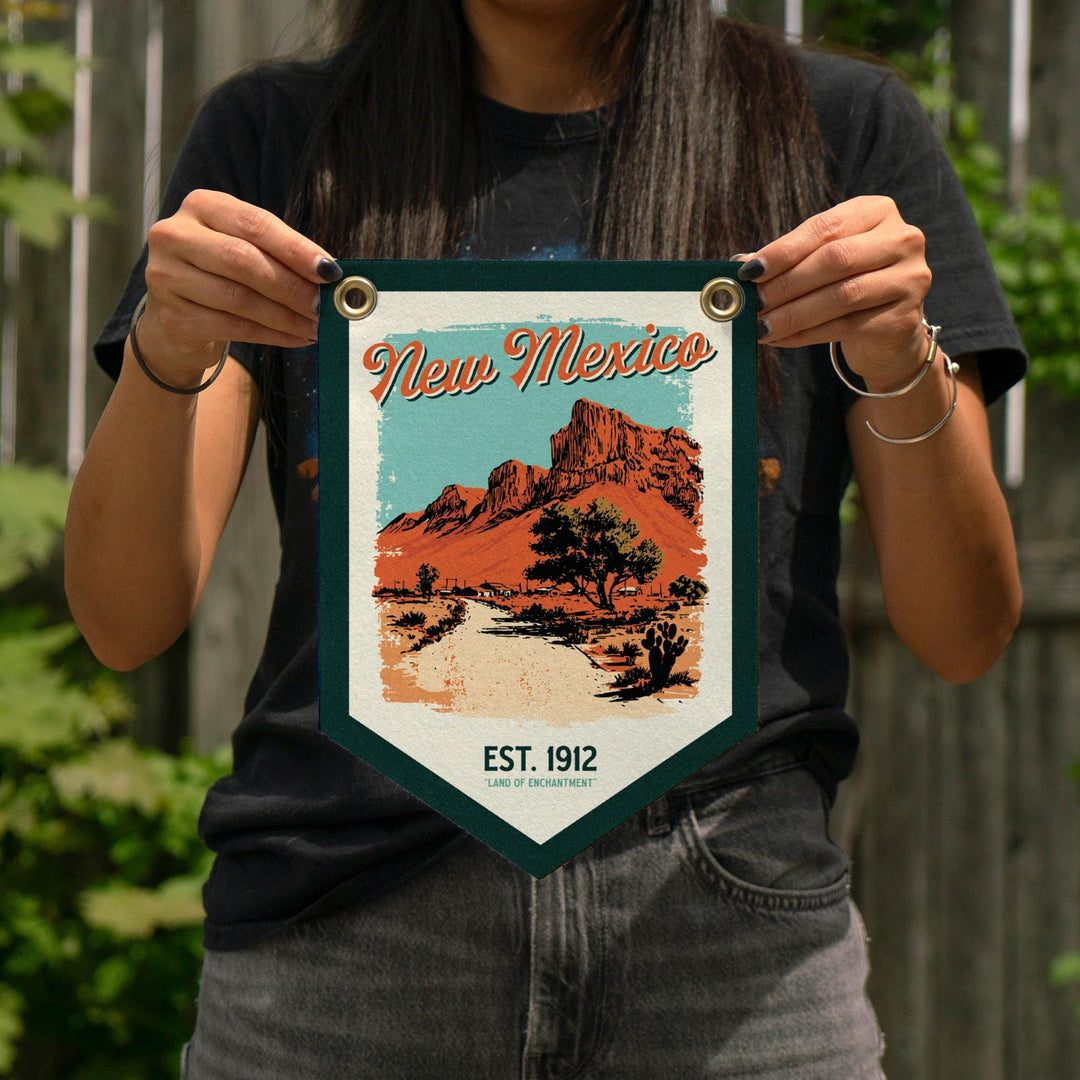 New Mexico Felt Camp Flag