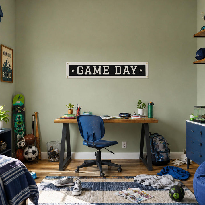 Game Day Felt Banner