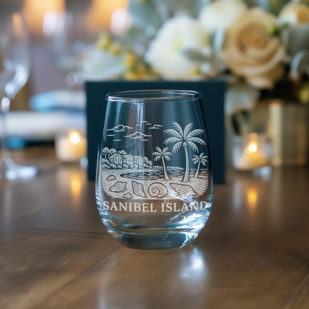 Sanibel Island Florida Glasses