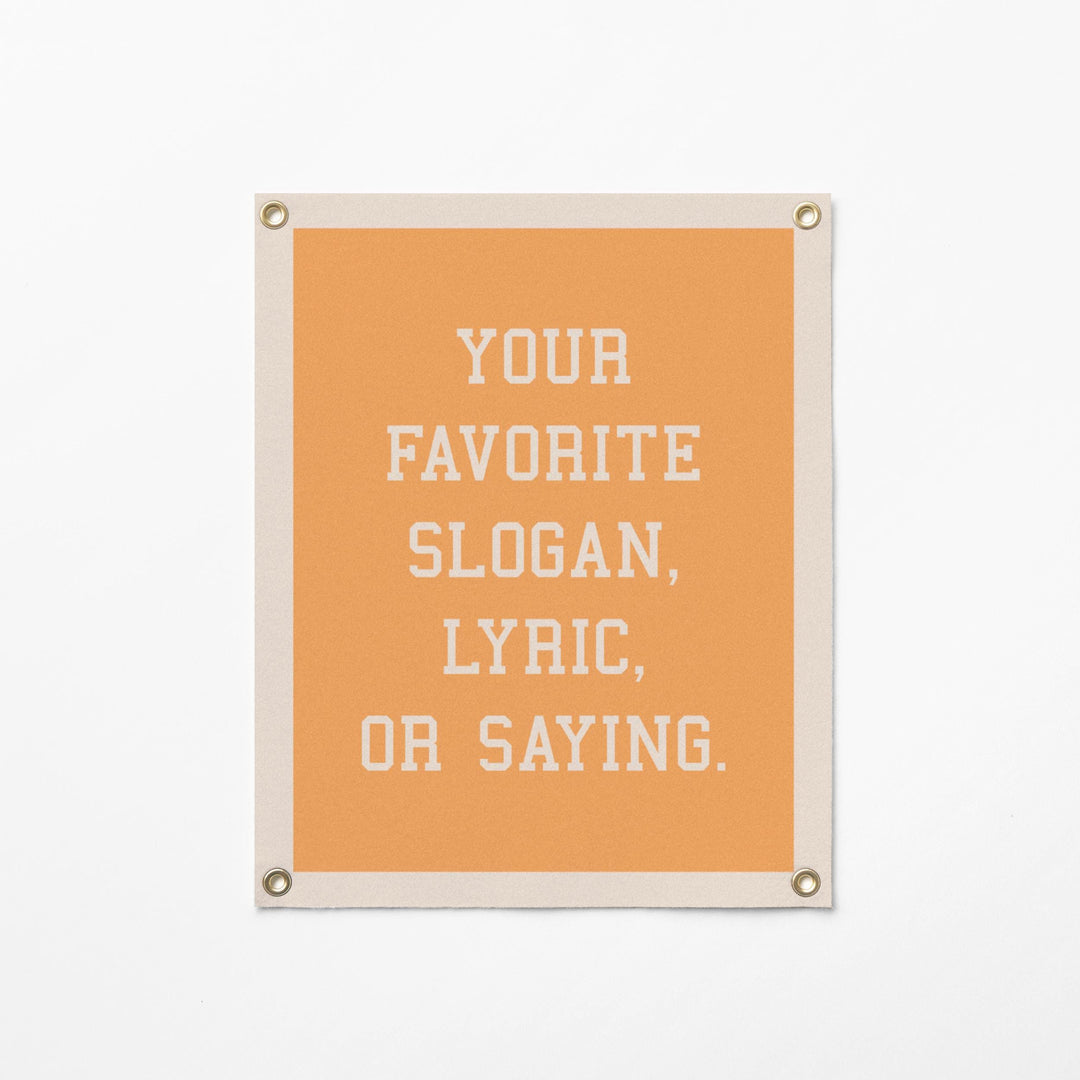 Custom Varsity Sign Felt Banner