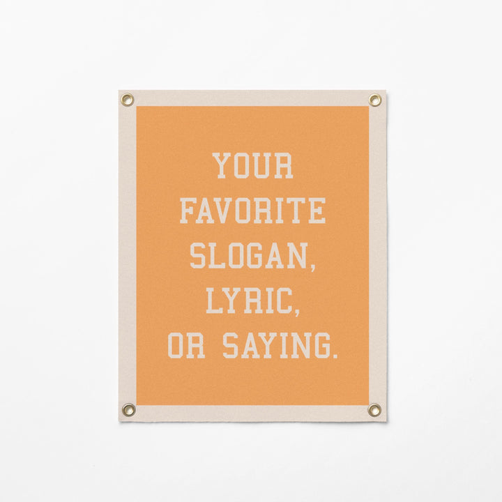Custom Varsity Sign Felt Banner