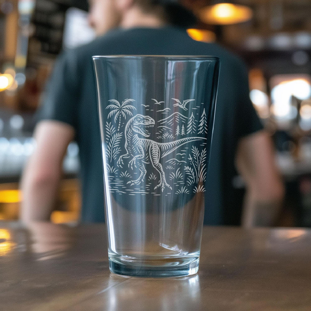 Velociraptor Glasses