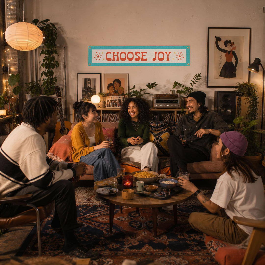 Choose Joy Felt Banner