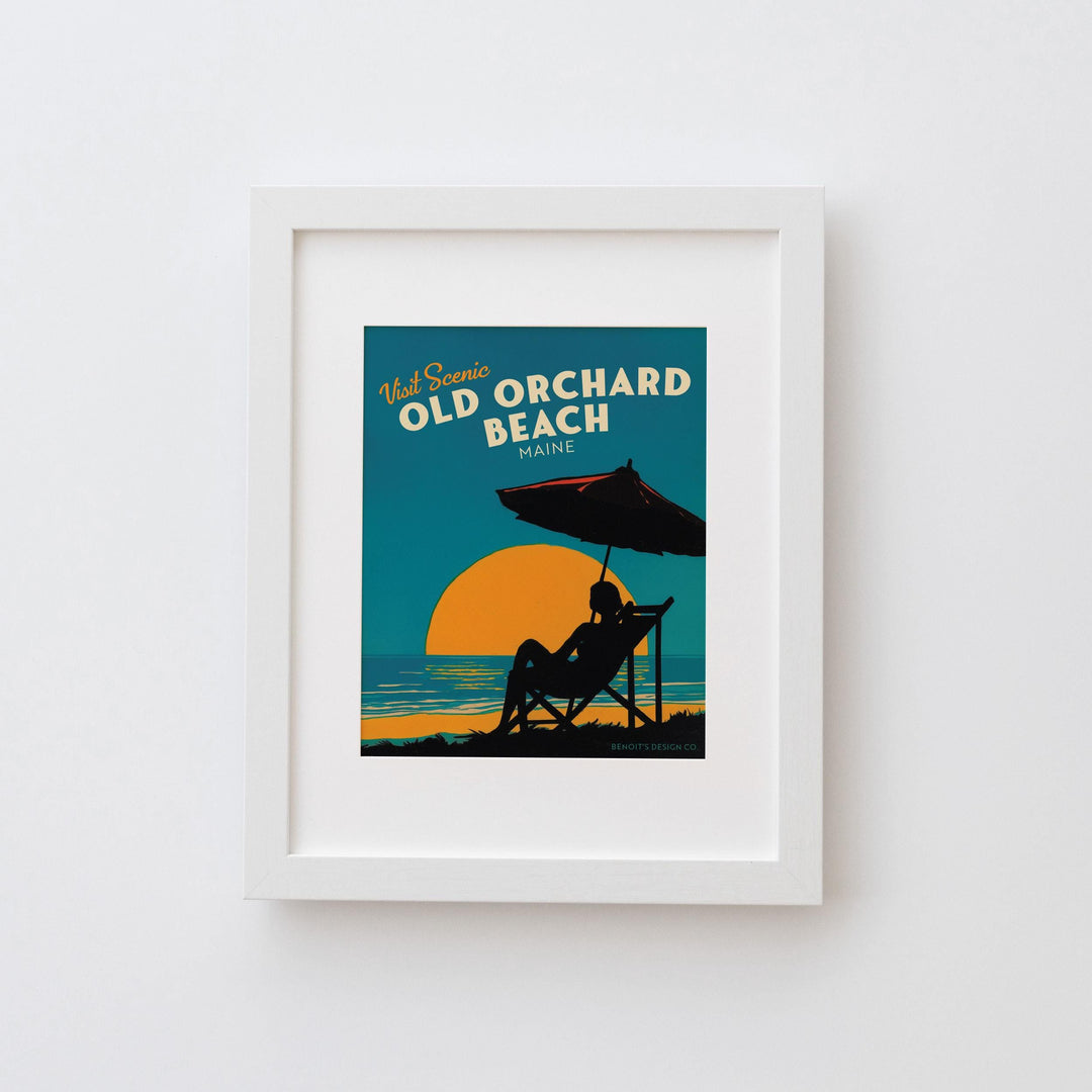 Custom Beach Travel Poster