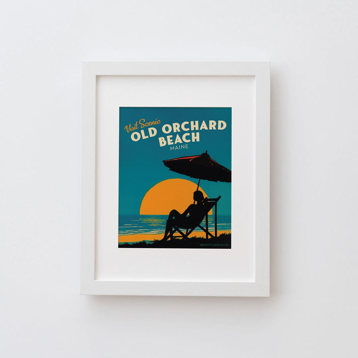 Custom Beach Travel Poster