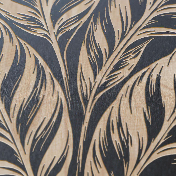 Calathea Engraved Birch Art Panel