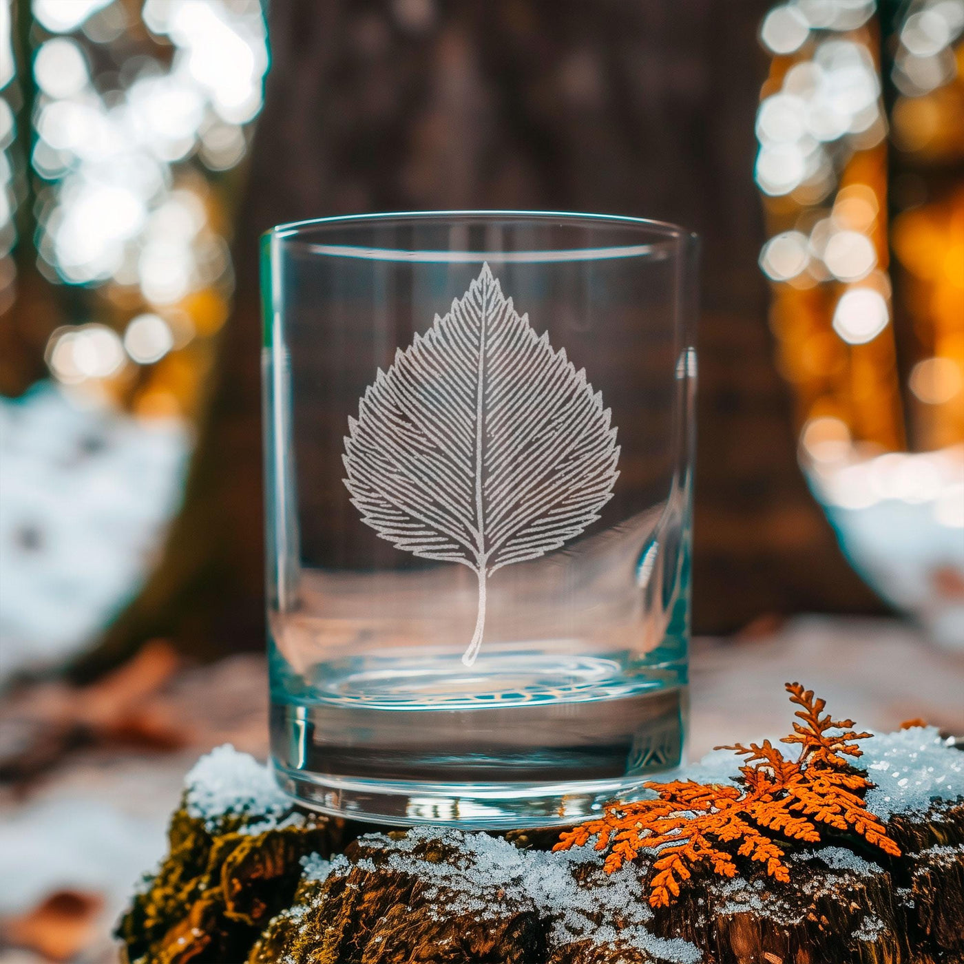 Birch Leaf Glasses