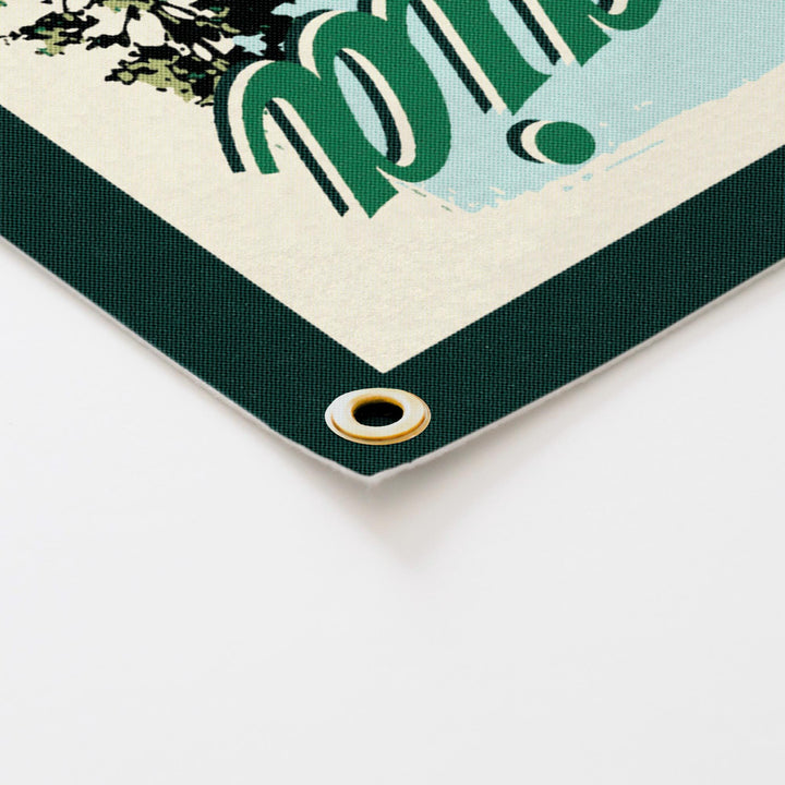 Georgia Felt Camp Flag