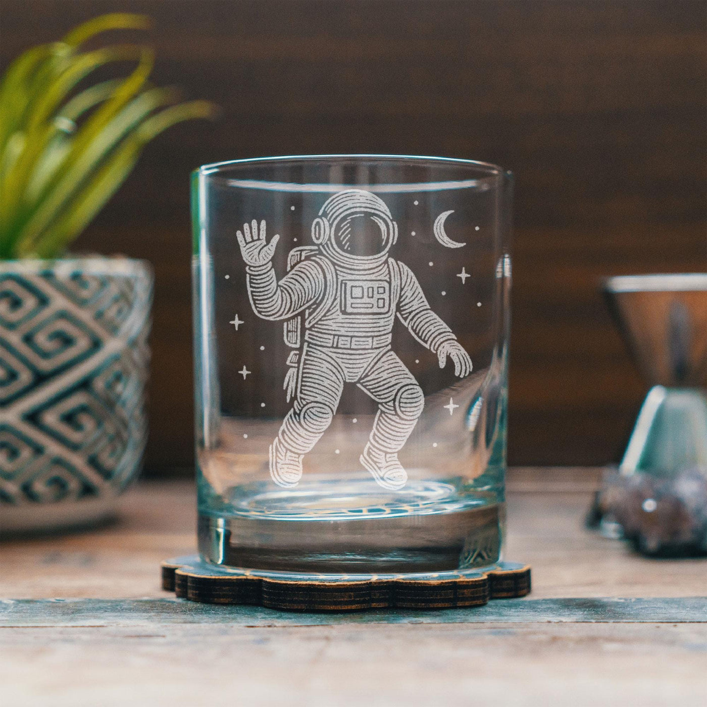 Astronaut in Space Glasses