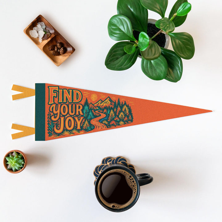 Find Your Joy Felt Pennant